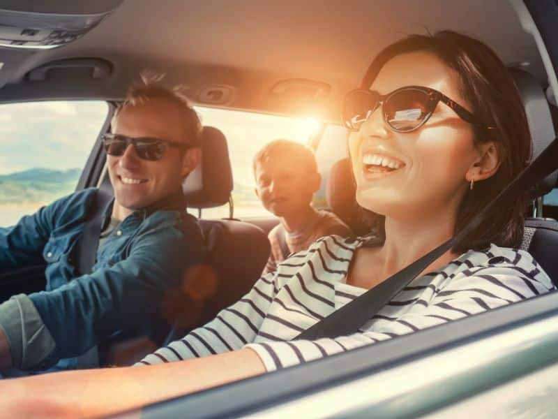 Voyage en voiture avec des enfants